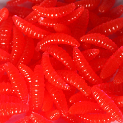 GLOW WORM FISHING LURES 50PCS